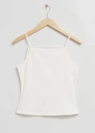90er-Jahre-Tanktop mit quadratischem Ausschnitt