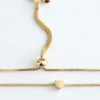 Armband mit Herzperlen