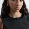 Asymmetrisches Midikleid aus Satin