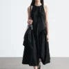 Ausgestelltes Midikleid