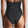 Badeanzug mit Polka-Dots