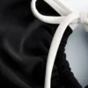 Bandeau-Bikini-Oberteil mit Bindeband vorne