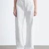 Barrel-Jeans mit weitem Bein