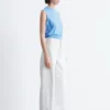 Barrel-Jeans mit weitem Bein
