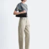 Barrel-Jeans mit weitem Bein