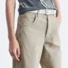 Barrel-Jeans mit weitem Bein