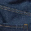 Barrel-Jeans mit weitem Bein