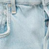Barrel-Jeans mit weitem Bein