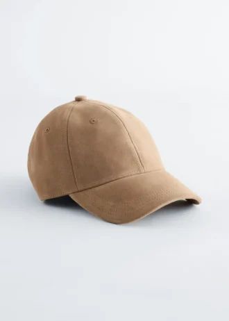 Baseballkappe aus Wildleder