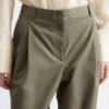 Baumwollhose mit Bundfalten