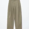 Baumwollhose mit Bundfalten