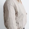 Übergroße Bomberjacke