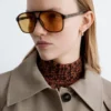 Übergroße Sonnenbrille für Piloten