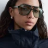Übergroße Sonnenbrille für Piloten