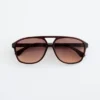 Übergroße Sonnenbrille für Piloten