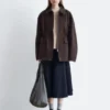 Übergroße Utility-Jacke mit Kordelzug