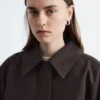 Übergroße Utility-Jacke mit Kordelzug