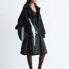 Übergroße Wolljacke