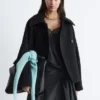 Übergroße Wolljacke