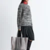 Übergroßer Wollpullover