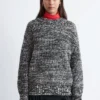 Übergroßer Wollpullover