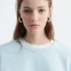 Übergroßes Sweatshirt aus Baumwolljersey