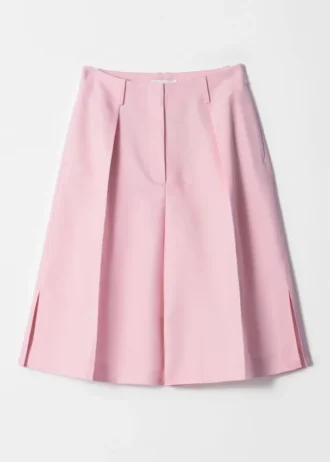 Bermudashorts mit Falten