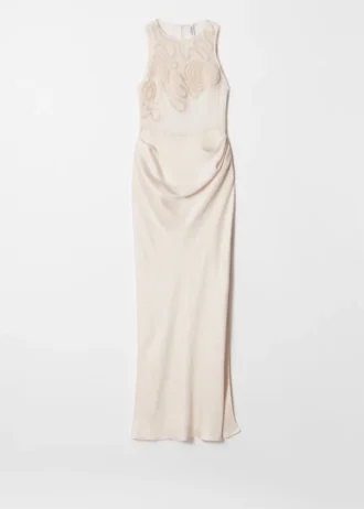 Besticktes Maxikleid