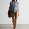 Bikini-Höschen mit Seitendetails