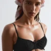 Bikini-Oberteil mit Bügel und Schleifendetail