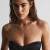 Bikini-Oberteil mit Rüschen