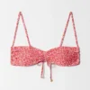 Bikini-Oberteil mit Rüschen