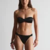 Bikini-Slip mit Rüschen