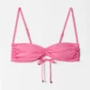 Bikini-Oberteil mit Rüschen