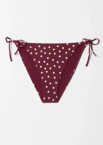 Bikini-Slip mit Bindebändern