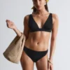 Bikini-Slip mit hoher Taille