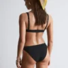 Bikini-Slip mit hoher Taille