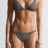 Bikini-Slip mit Schnallen-Detail