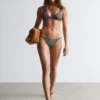 Bikini-Slip mit Schnallen-Detail