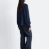 Bluse mit Ballonärmeln