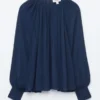 Bluse mit Ballonärmeln