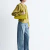 Bluse mit gerafftem Gürtel