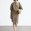 Bluse mit Puffärmeln