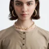 Bluse mit Puffärmeln