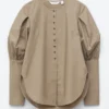 Bluse mit Puffärmeln
