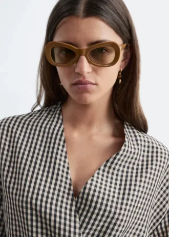 Bluse mit Wickelausschnitt