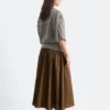 Bluse mit Wickelausschnitt