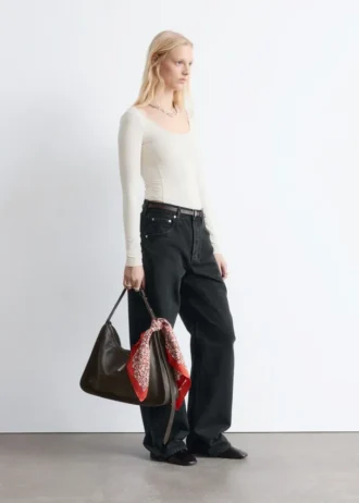 Bodysuit mit U-Ausschnitt