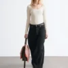 Bodysuit mit U-Ausschnitt