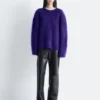 Bootcut-Lederhose